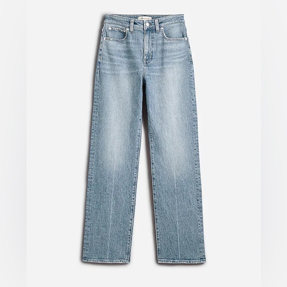 NWT Madewell The Curvy 90s Straight Leg Jean, 32 Tall